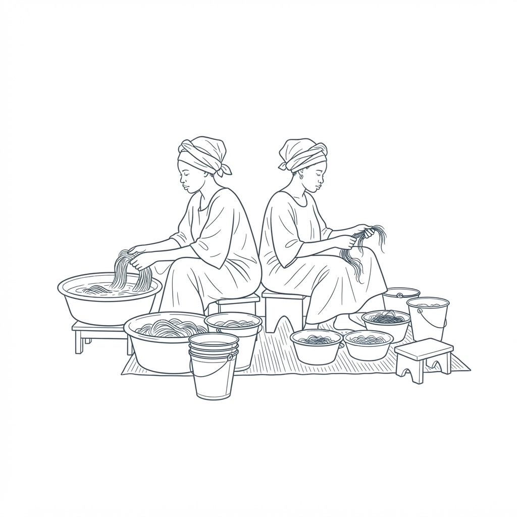 Process step illustration